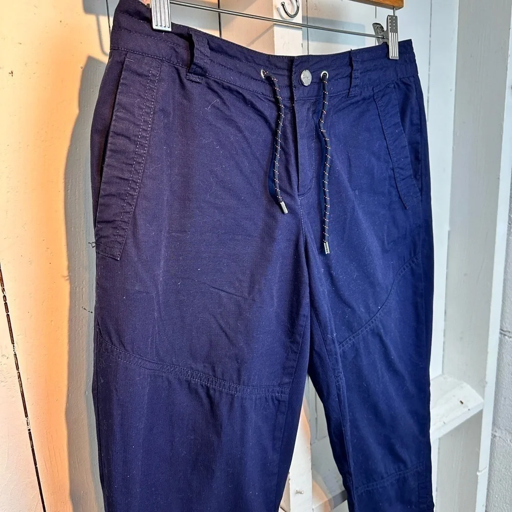 Lauren Ralph Lauren Active Blue Ankle Length Casual Navy Blue Pants Size 4 - Picture 3 of 10